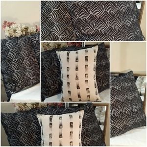 Art Accent Pillows /Throw Pillows Bundle